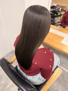 ホヌア(hoNua.) 広がりやすい髪に◎髪質改善ストレート