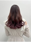 ピンクブラウングラデーション