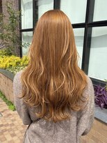 パルス ヨコハマ(PULSE yokohama)&nbsp;ウェーブ韓国くびれヘアレイヤーハッシュカットヘーゼルベージュ
