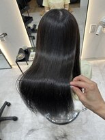 ジーナ 吉塚(Zina)&nbsp;縮毛矯正 ダークグレージュ【福田れん】吉塚美容室 髪質改善