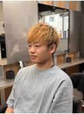 サーフカールツイストスパイラル波巻きパーマソフトモヒカン