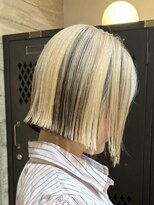 ヲタク(wotaku.)&nbsp;切りっぱなしボブデザインカラーポイントカラーミックスカラー