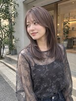 カリネバイフィエル(CALINER by Fier)&nbsp;縮毛矯正×艶ミディアムレイヤーカット