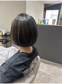ボブ×ハイライト