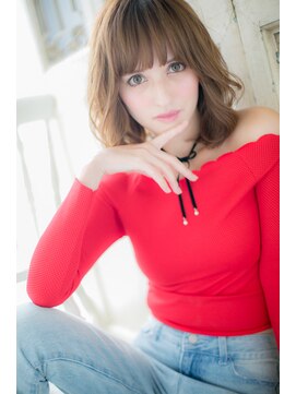 美容室 ファクト(fact) 華やぐ☆エアーウェーブミディc