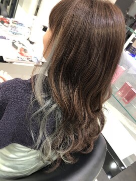 クレア 座間(CREA ZAMA) 【crea座間】Wカラーインナー,ブルー,ピンク,パープル_cr212