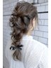 《様々なシーンを華やかに演出＊》パーティーヘアセット　￥3800