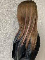 ディー エメ(D-aimer-)&nbsp;ブリーチONカラーにエクステでアレンジ☆