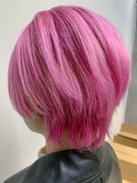テトヘアー(teto hair)&nbsp;ハイトーンピンク、薄いピンク、ホワイトピンクパープル