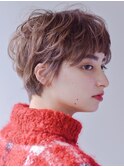 イメチェン/外ハネボブ/美髪/ワイドバング/ホワイトブロンド126