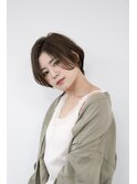 うざバング＊大人なアンニュイショートヘア