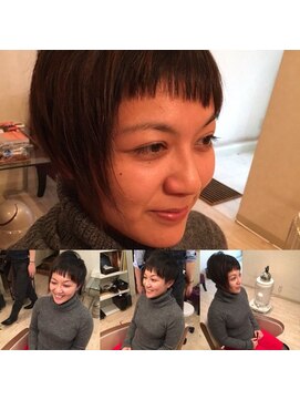 ヘアメイクハウス シーラ(Sea-la) 前髪で個性的に雰囲気アップ
