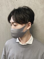 ヒロギンザ 浜松町店(HIRO GINZA)&nbsp;ニュアンスパーマ×センターパート