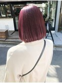 【Reir下北沢】*大人ガーリーボブ+バーガンディ*