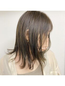 ラフヘアー(LaF) 細かめハイライト×イルミナカラー