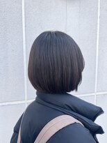 ロカ 表参道(loka)&nbsp;ショートボブ/顔まわりカット[表参道/ブリーチ/ハイライト]Mai