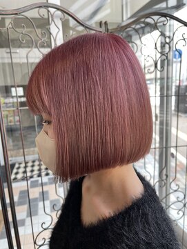 ラグーン(LAGOON) ピンク/ピンクブラウン/ピンクベージュ/ベリーピンク/ボブ