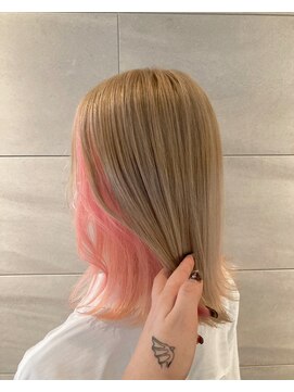 リー 京橋(Lee) 【Lee京橋】ボブ×ハイトーン×インナー