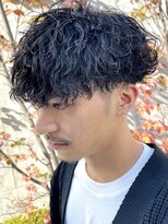 フィフス 栄(fifth)&nbsp;ツイストスパイラルパーマメンズマッシュ波巻きスパイラルパーマ