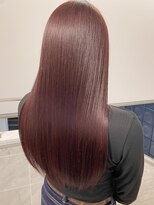 ヨー(Yoh-)&nbsp;【艶髪ロング/中里千尋】ワインレッド/ボルドーカラー