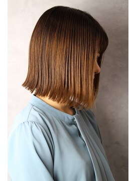 ルリアン 元住吉店(Le'lien) 短め切りっぱなしボブ♪[元住吉駅/ショートカット/ハイライト]