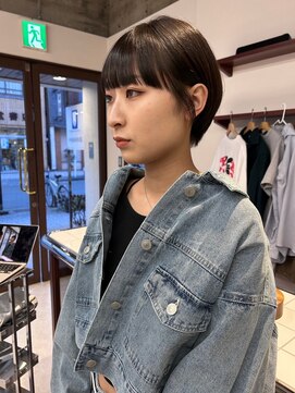 ルックアット(Look at) 【Look at】20代30代40代ミントアッシュショートメンズライク