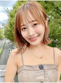 切りっぱなしボブ/縮毛矯正/髪質改善/レイヤーショートボブ