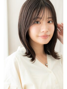 カバーヘア ブリス 北浦和(COVER HAIR bliss) オリーブベージュくびれミディアムウルフY北浦和20代30代40代