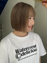 ヤイエ 青山店(yiye)&nbsp;大人ショートボブ丸みショートカットマッシュショート前髪あり