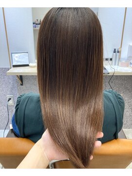 トゥーリ 浜町店 長崎(tuuli) 半個室サロンtuuli  艶髪セミロング