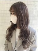 中明度グレージュ/韓国/シアーグレージュ/ラベンダーグレージュ