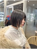 【自由が丘】前下がりボブ