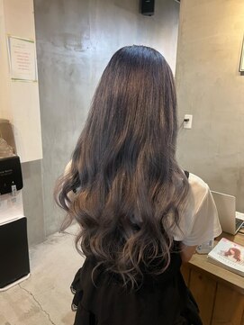 ルフレ 新宿本店2nd(Reflet) ◎プルエクステ付けたままカラー