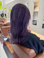 ヘアーデザイン ラクーナ(hair design La cuna) ラベンダーカラー