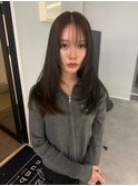 20代30代大人可愛い韓国風ヘアスタイル Ｃカール内巻き