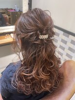 ネオリーブ ジューク 日吉店(Neolive JuQ)&nbsp;結婚式&ウエディングパーティー用韓国ヘアアレンジ　日吉