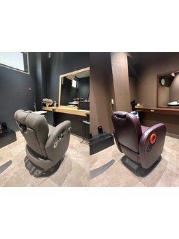 完全個室のプライベート空間で、ゆったりとしたサロンTimeをご提供。周りを気にせずリラックスできます♪