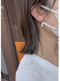 ミニマムボブ×ツヤストレート