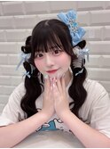 最上級にかわいい2連ハートツインテール