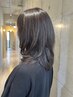 カット＋カラー全体染め＋４Step美髪トリートメント＋ショートスパ【艶感UP】