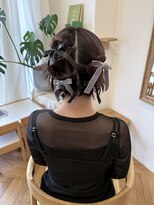 メク(meku)&nbsp;ボブの方に大人気！リボンヘアセット〇関内美容室