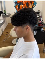 ビカム 名駅(become)&nbsp;フェザーパーマ毛流れセンターパート