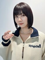 トリッカ 銀座(tricca)&nbsp;ボブ/艶髪/ブルーブラック/簡単スタイリング/内巻き