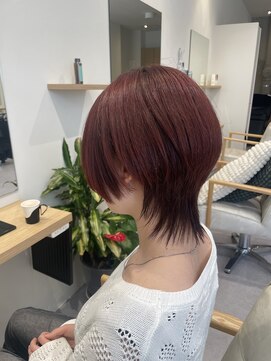 ブランシュ 南行徳店(BLANCHE) ウルフカット/顔まわりカット/トレンドカラー