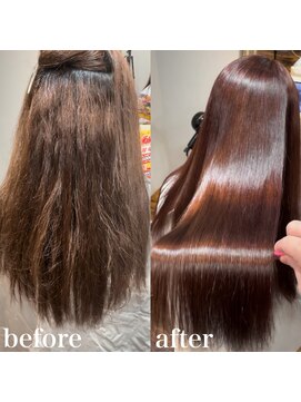 ブルーム(BLOOM) ツヤとしなやかさが蘇る髪質改善