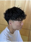 [MEN’S HAIR/波巻ツイストスパイラル/シャドウパーマ/伊勢崎]
