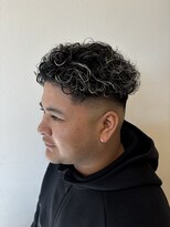 ヘアーアトリエルキナ(hair atelier LUCINA)&nbsp;スパイラルパーマメンズパーマメンズカットメンズ