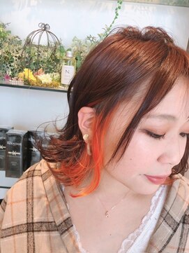 ユニックス モザイクモール港北店(UNIX) 【UNIX佐藤義之介】ほめられインナーカラー#個性派カラー
