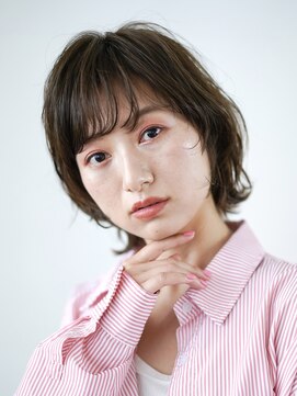 インセプション 銀座(INCEPTION) 前下がりショート・ボブ/絶壁解消/前髪あり/40代/30代/内巻き