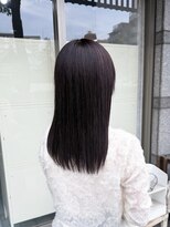 ミニム ヘアー(minim hair)&nbsp;【minim×まは】ピンクラベンダーブラウン